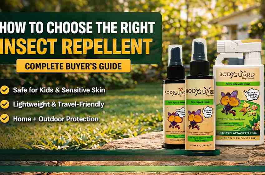 How to Choose the Right Insect Repellent? – Bodyguard BugSpray