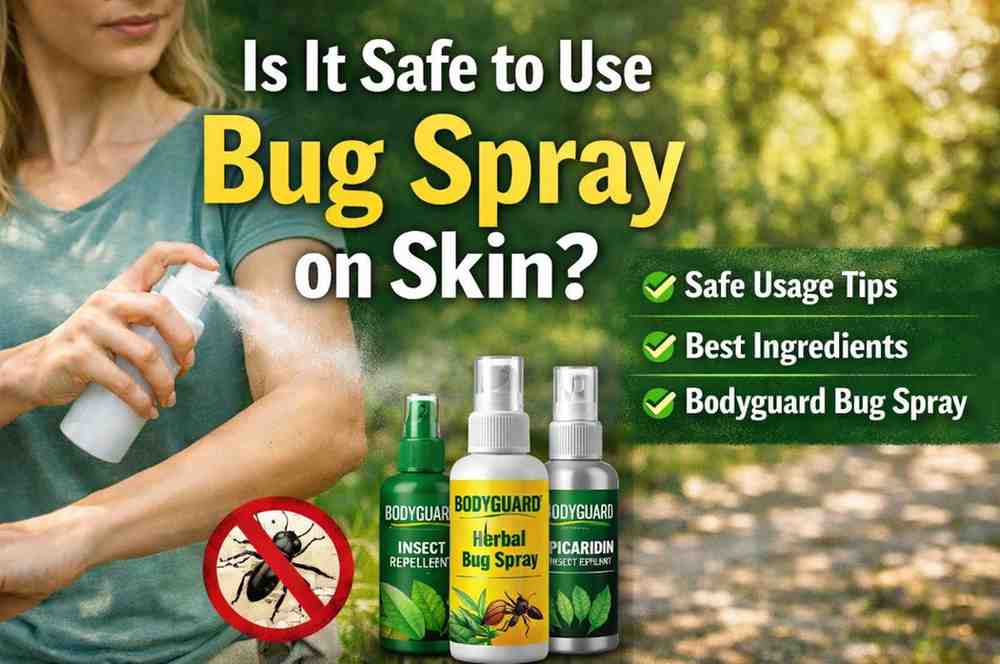 Bug Getting Sprayed Is It Okay to Spray Bug Spray on Skin? (A Complete Safety Guide ...